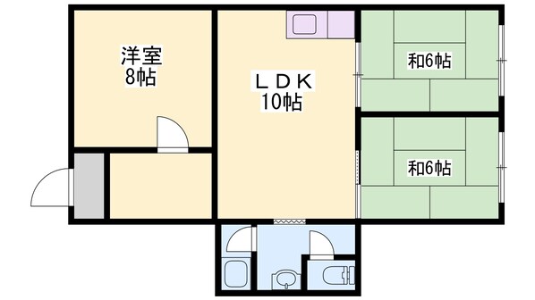 山陽姫路駅 徒歩29分 3階の物件間取画像